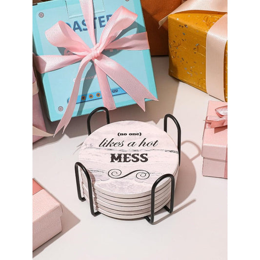Funny Absorbent Ceramic Drink Coasters