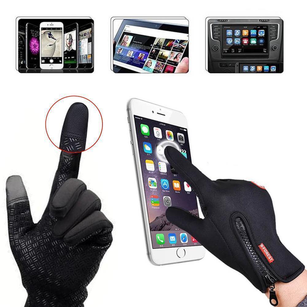 QD Touch Screen Windproof Thermal Gloves