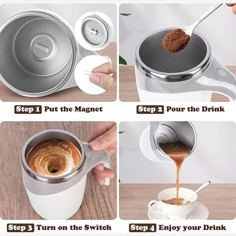 New Year HOT Sale - 49% OFF! Automatic Magnetic Stirring Coffee Mug