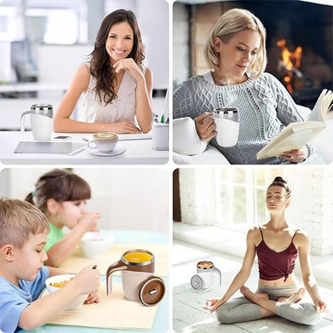 New Year HOT Sale - 49% OFF! Automatic Magnetic Stirring Coffee Mug