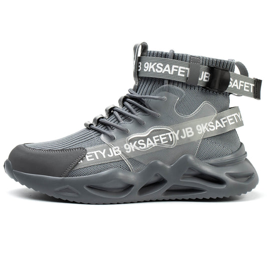 QD Comfortable Steel Toe Work Shoes