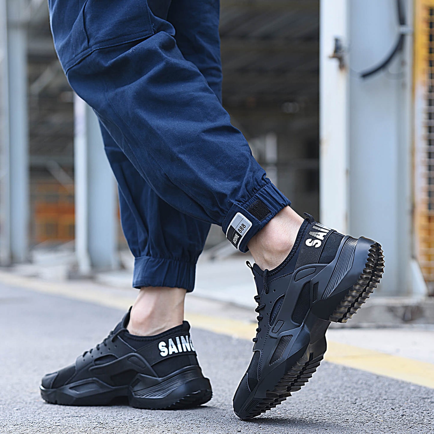 QD Steel Toe Lightweight Work Sneakers