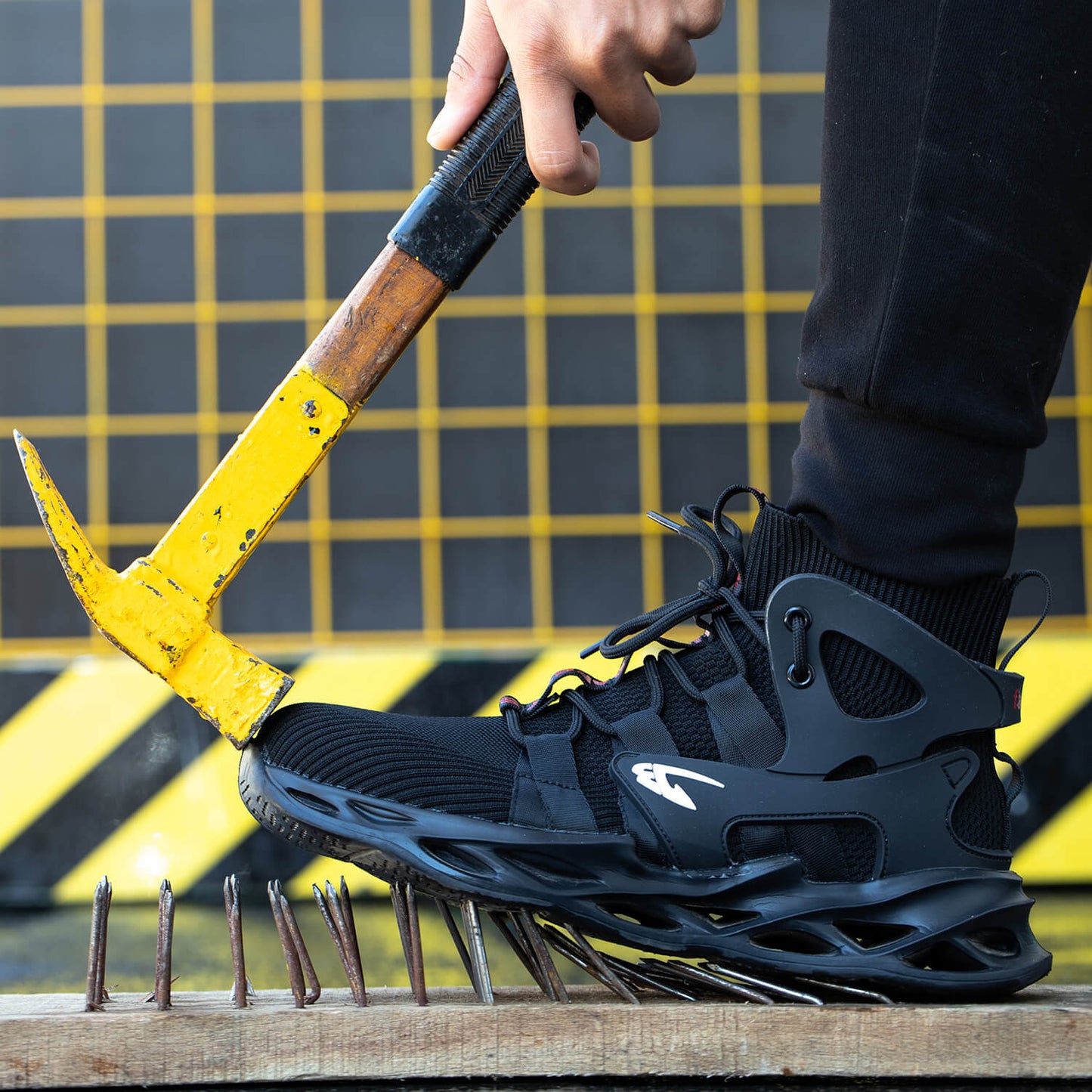 QD Comfortable Steel Toe Safety Shoes