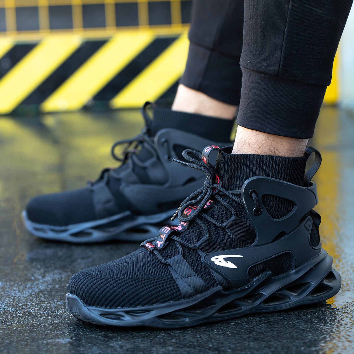 QD Comfortable Steel Toe Safety Shoes