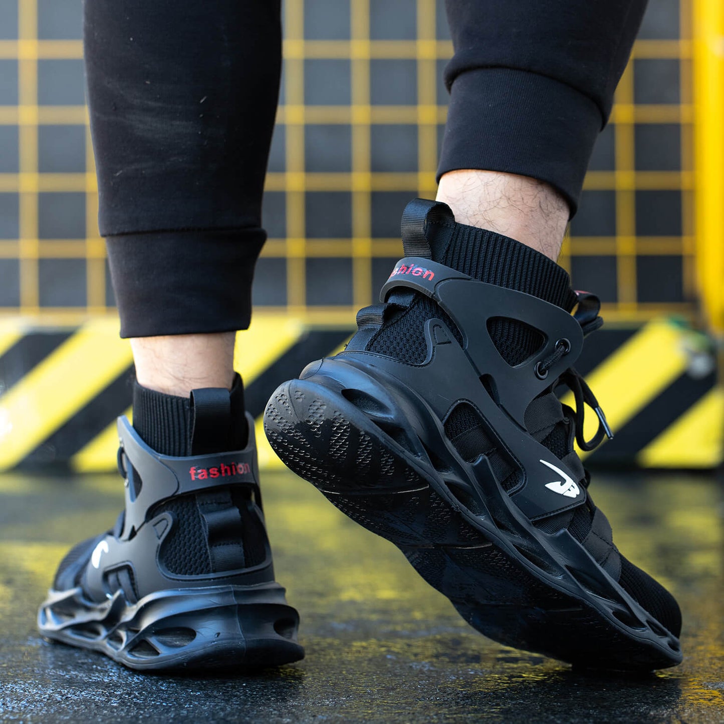 QD Comfortable Steel Toe Safety Shoes