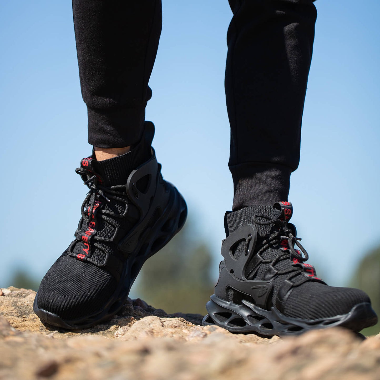 QD Comfortable Steel Toe Safety Shoes