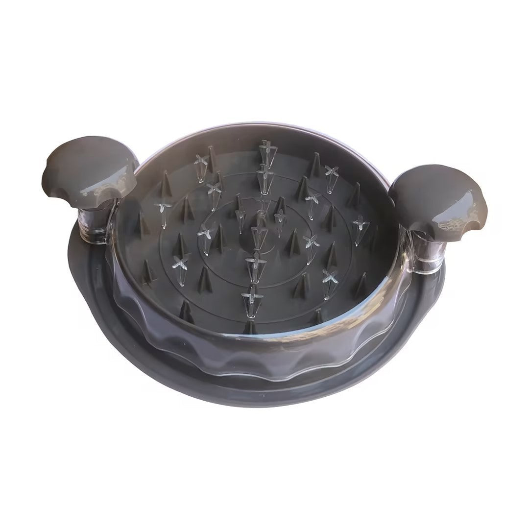 Visible-Lid Meat Shredder