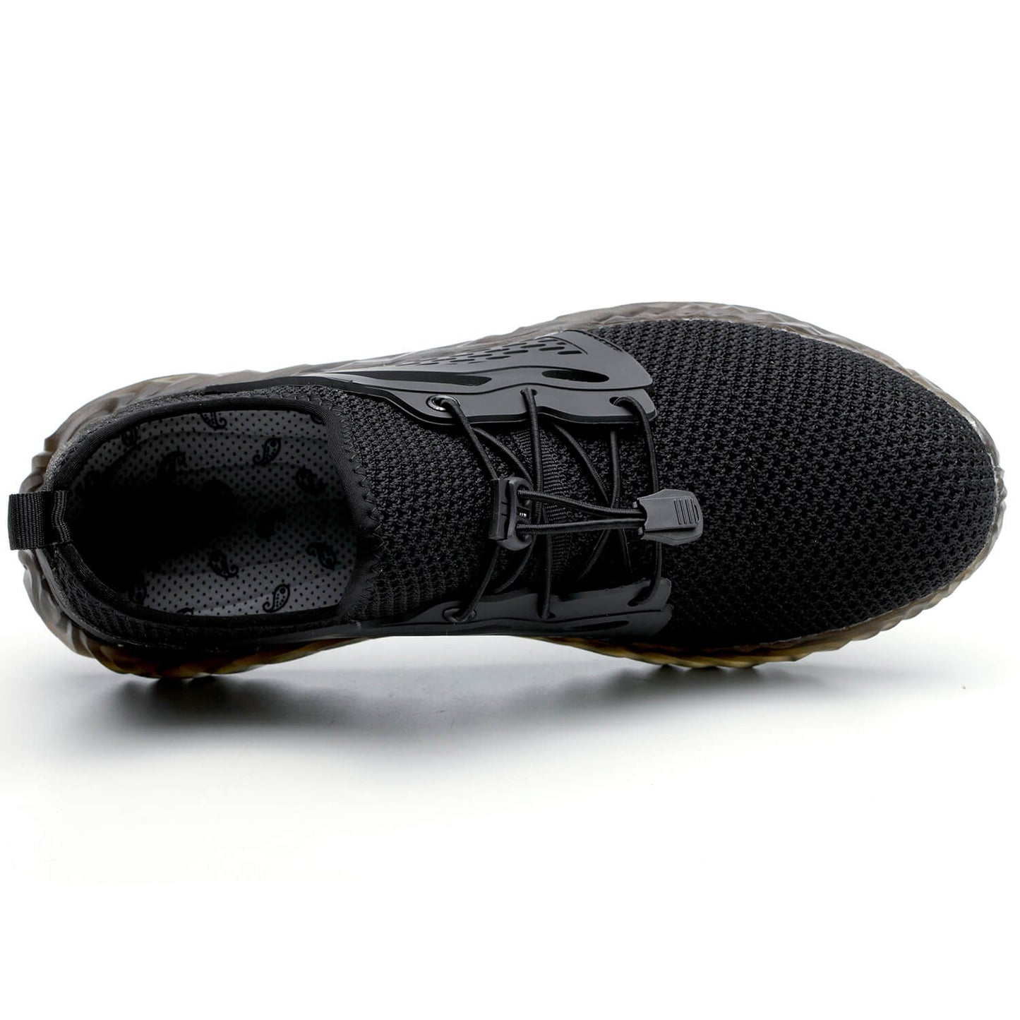 QD Breathable Slip-Resistant Steel Toe Work Shoes