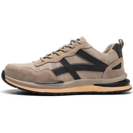 QD Steel Toe Breathable Work Shoes