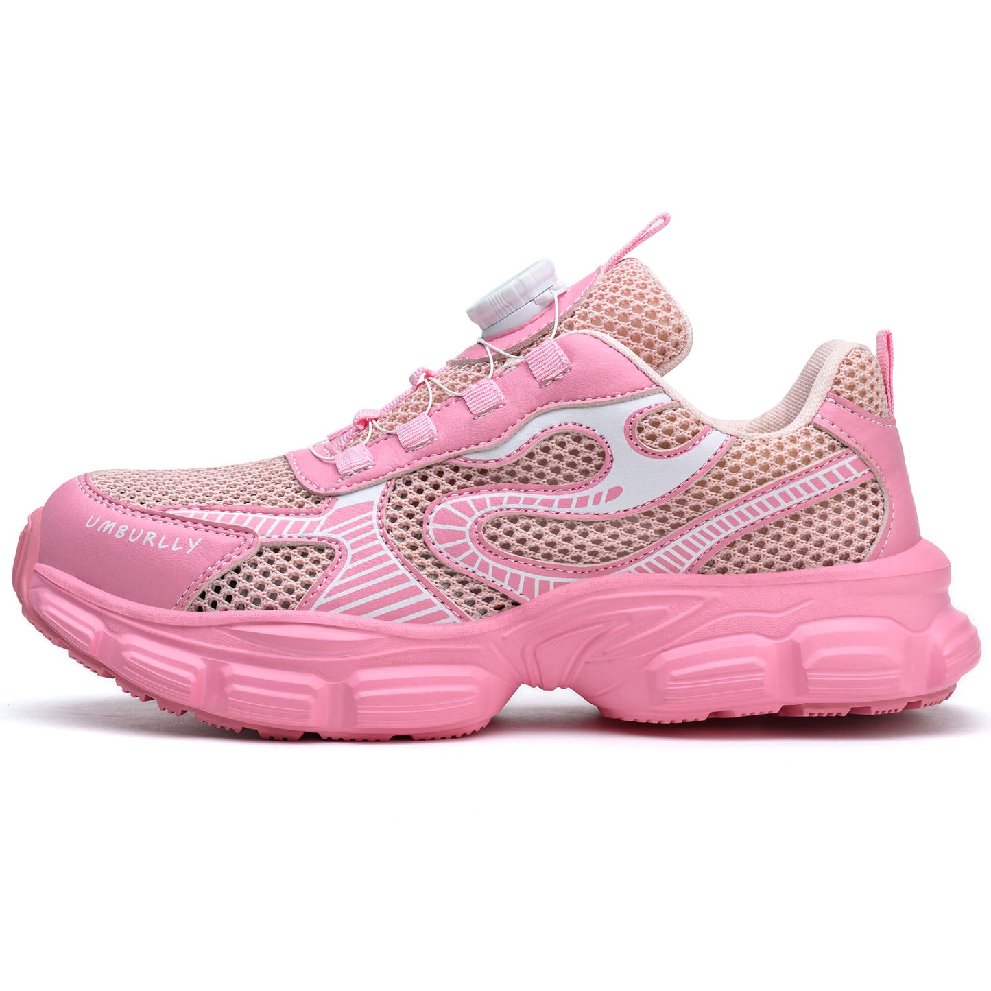 Women's Steel Toe Knob-Lacing Work Sneakers