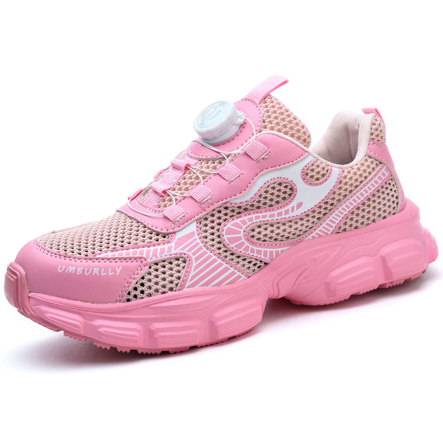 Women's Steel Toe Knob-Lacing Work Sneakers